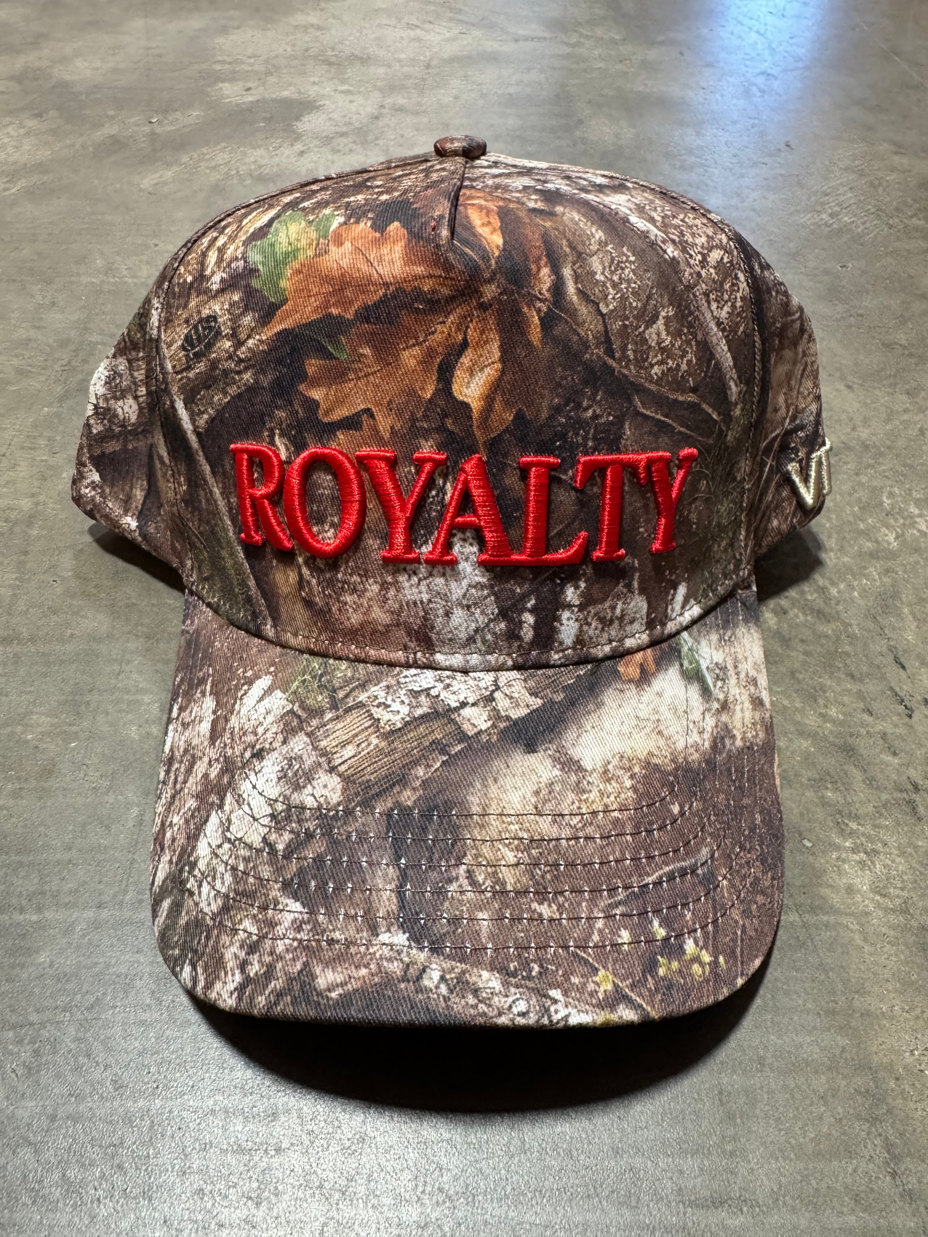 The Crown Structured 5 Panel Camo Hat