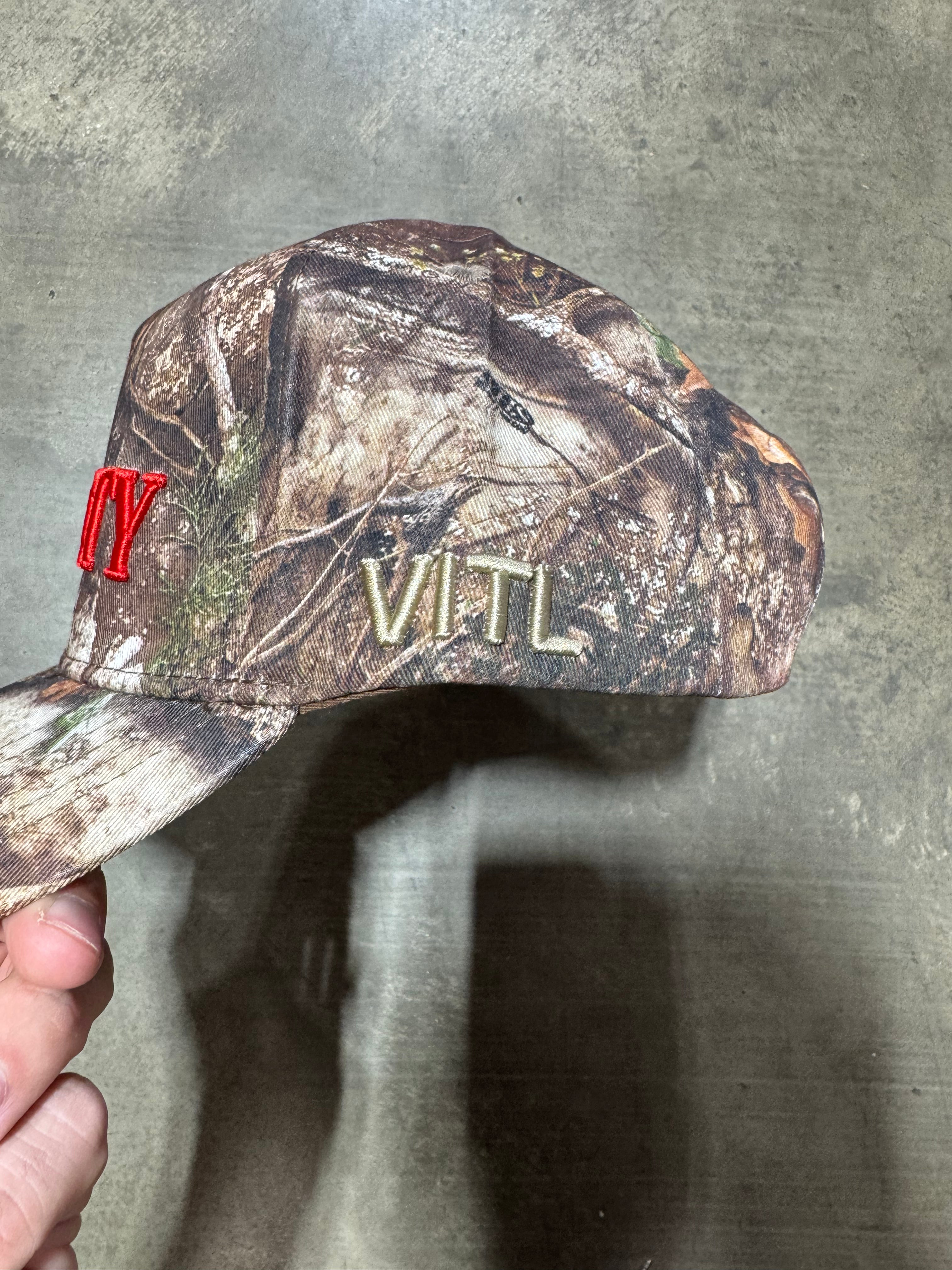 The Crown Structured 5 Panel Camo Hat