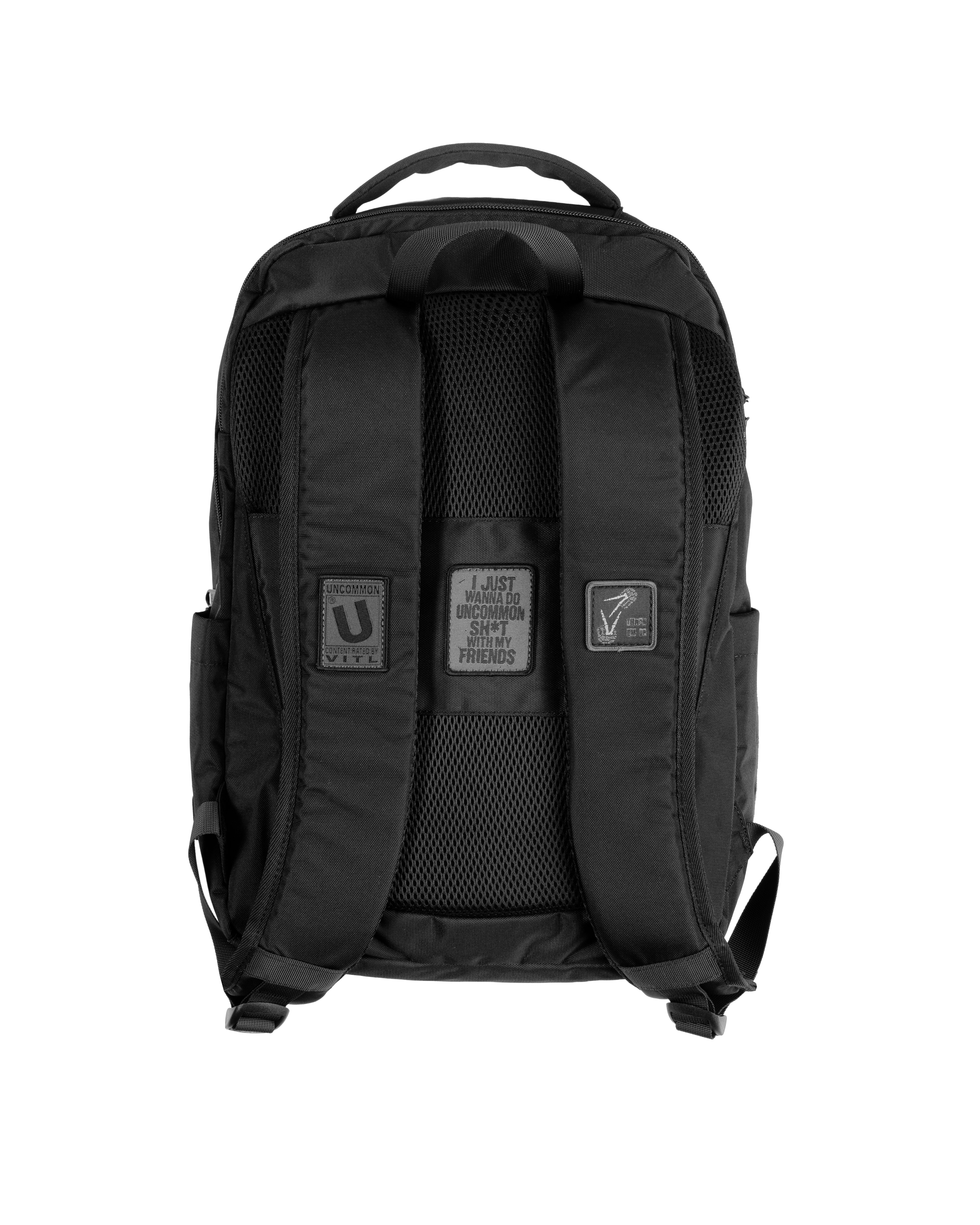 Black Label Patch Backpack