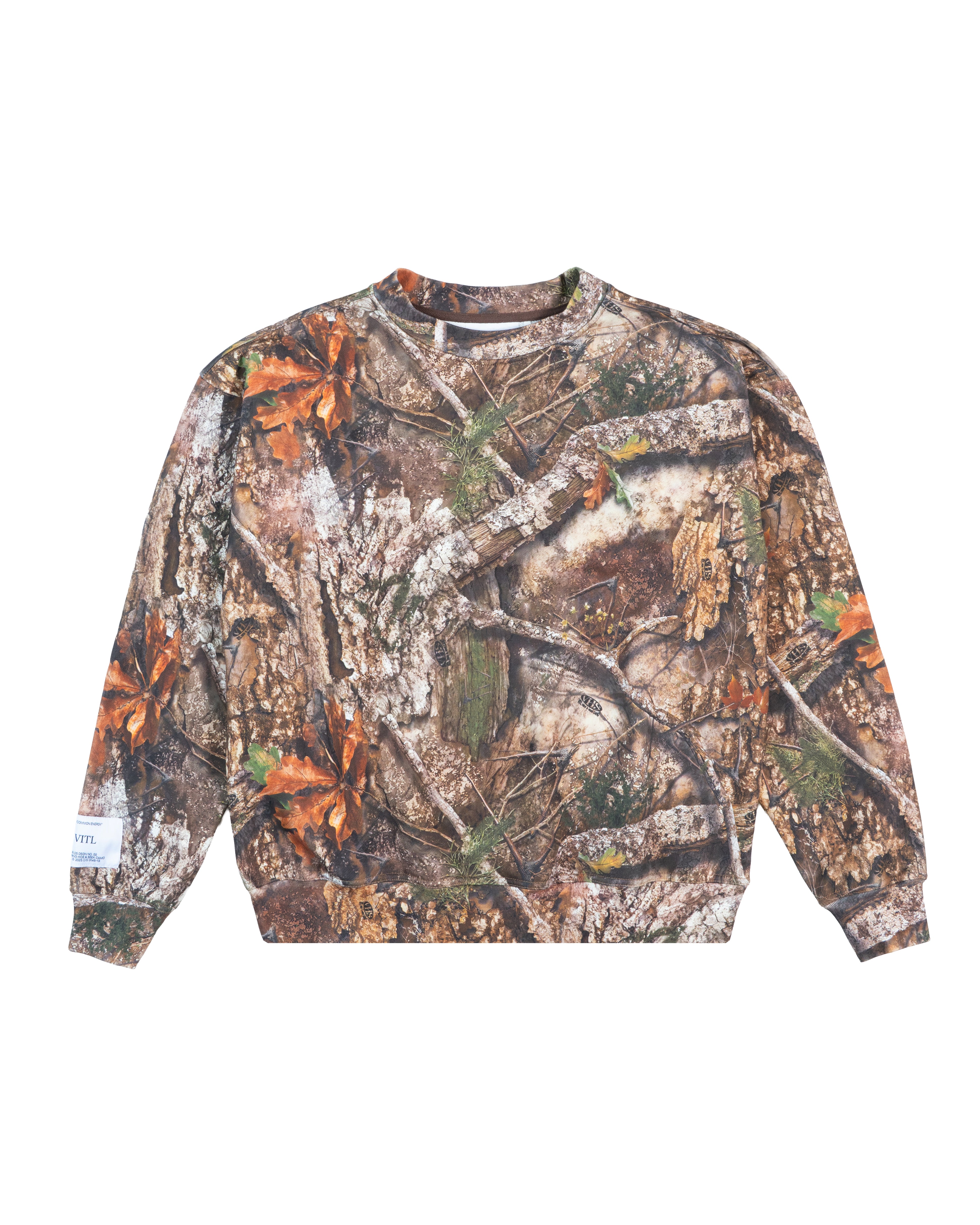 The Crown Camo Crewneck